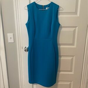 Calvin Klein blue dress